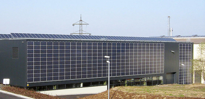 Fassade PV-Anlage