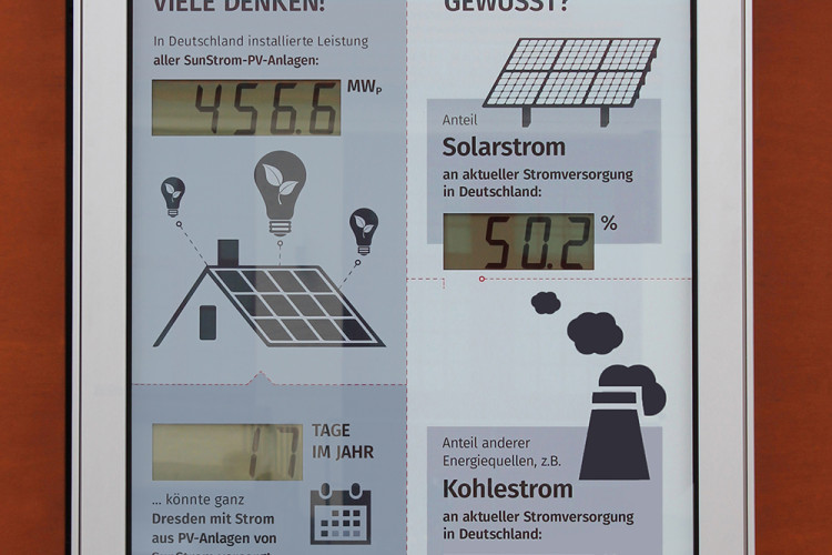 Großanzeige SunStrom GmbH - Erneuerbare Enegie aus Hellerau
